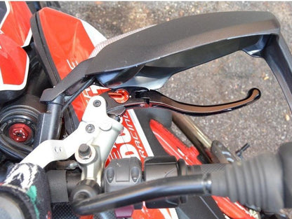 LE05 - PERFORMANCE TECHNOLOGY Ducati "Eco GP 1" Adjustable Handlebar Levers – Accessories in the Motoraider Motorcycle Aftermarket Accessories and Parts Online Shop