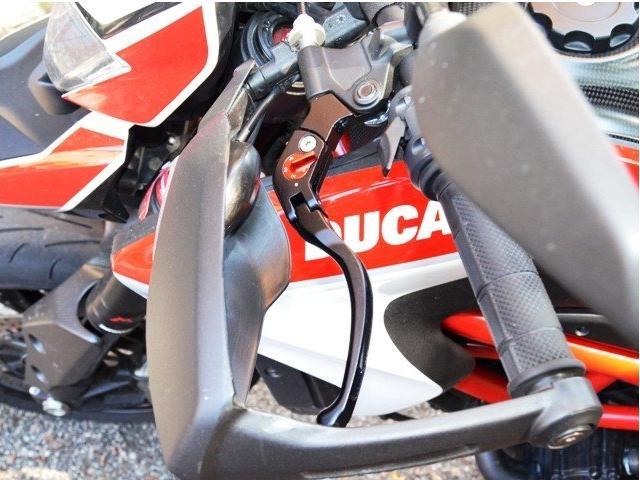 LE05 - PERFORMANCE TECHNOLOGY Ducati "Eco GP 1" Adjustable Handlebar Levers – Accessories in the Motoraider Motorcycle Aftermarket Accessories and Parts Online Shop