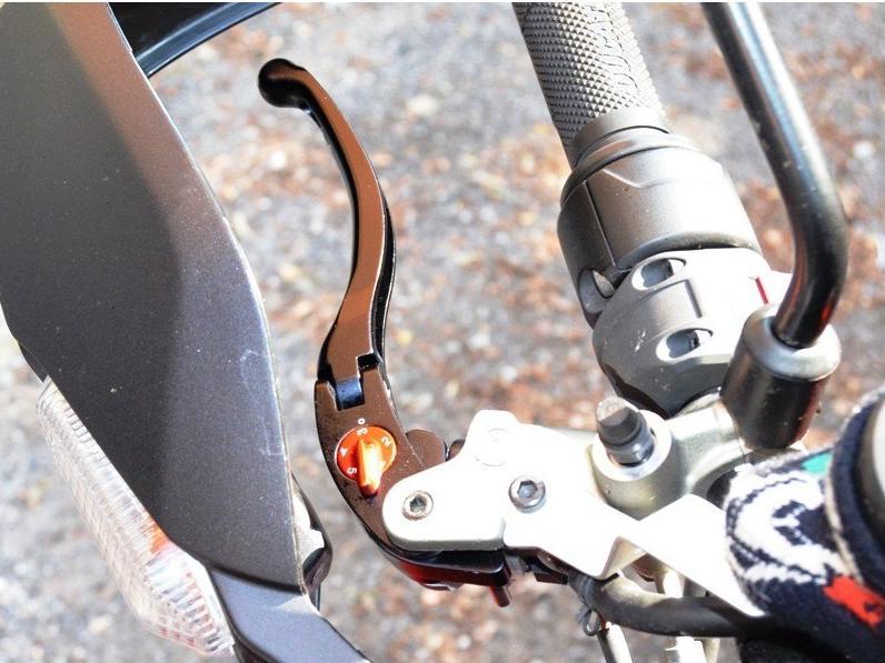 LE05 - PERFORMANCE TECHNOLOGY Ducati "Eco GP 1" Adjustable Handlebar Levers – Accessories in the Motoraider Motorcycle Aftermarket Accessories and Parts Online Shop