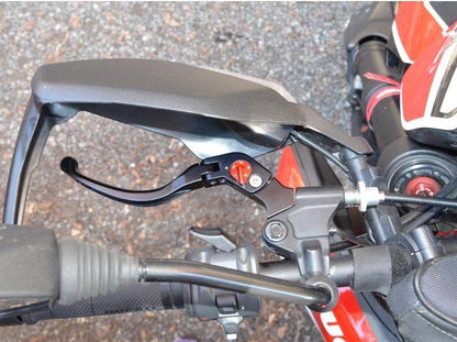 LE05 - PERFORMANCE TECHNOLOGY Ducati "Eco GP 1" Adjustable Handlebar Levers – Accessories in the Motoraider Motorcycle Aftermarket Accessories and Parts Online Shop