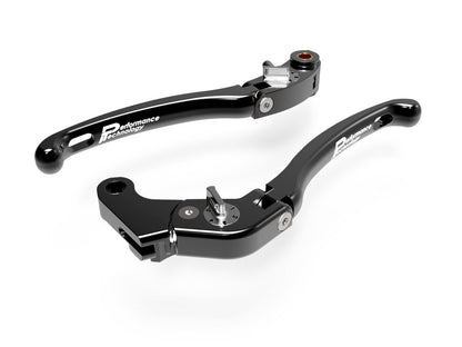 LE06 - PERFORMANCE TECHNOLOGY Aprilia / Yamaha Adjustable Handlebar Levers "Eco GP 1" – Accessories in the Motoraider Motorcycle Aftermarket Accessories and Parts Online Shop