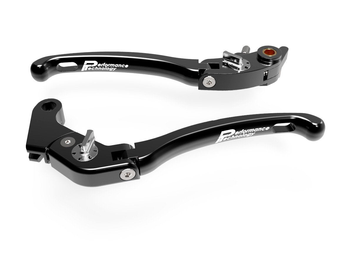 LE06 - PERFORMANCE TECHNOLOGY Aprilia / Yamaha Adjustable Handlebar Levers "Eco GP 1" – Accessories in the Motoraider Motorcycle Aftermarket Accessories and Parts Online Shop