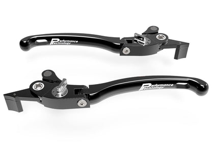 LE07 - PERFORMANCE TECHNOLOGY Yamaha T-MAX Adjustable Handlebar Levers "Eco GP 1" – Accessories in the Motoraider Motorcycle Aftermarket Accessories and Parts Online Shop