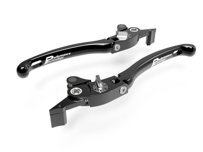LE07 - PERFORMANCE TECHNOLOGY Yamaha T-MAX Adjustable Handlebar Levers "Eco GP 1" – Accessories in the Motoraider Motorcycle Aftermarket Accessories and Parts Online Shop