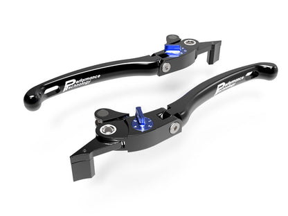 LE07 - PERFORMANCE TECHNOLOGY Yamaha T-MAX Adjustable Handlebar Levers "Eco GP 1" – Accessories in the Motoraider Motorcycle Aftermarket Accessories and Parts Online Shop