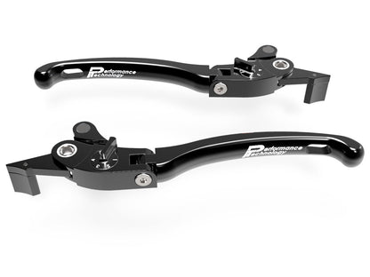 LE07 - PERFORMANCE TECHNOLOGY Yamaha T-MAX Adjustable Handlebar Levers "Eco GP 1" – Accessories in the Motoraider Motorcycle Aftermarket Accessories and Parts Online Shop