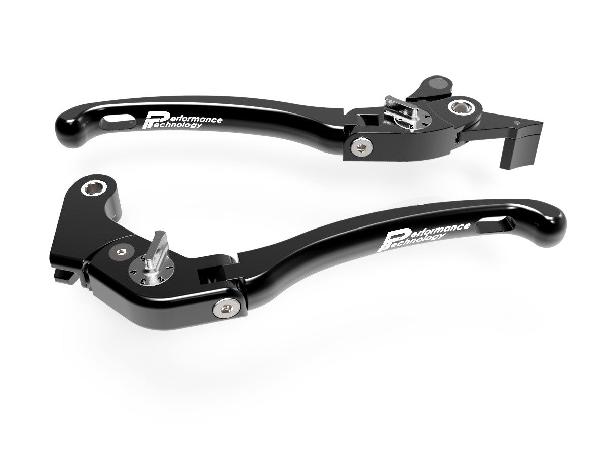 LE08 - PERFORMANCE TECHNOLOGY Yamaha Adjustable Handlebar Levers "Eco GP 1" – Accessories in the Motoraider Motorcycle Aftermarket Accessories and Parts Online Shop