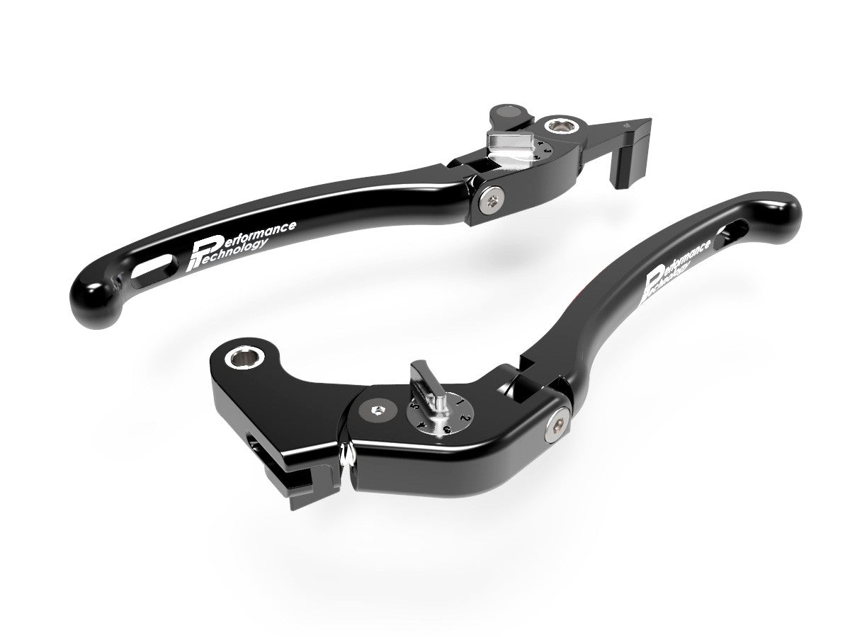 LE08 - PERFORMANCE TECHNOLOGY Yamaha Adjustable Handlebar Levers "Eco GP 1" – Accessories in the Motoraider Motorcycle Aftermarket Accessories and Parts Online Shop