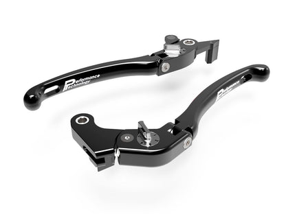 LE08 - PERFORMANCE TECHNOLOGY Yamaha Adjustable Handlebar Levers "Eco GP 1" – Accessories in the Motoraider Motorcycle Aftermarket Accessories and Parts Online Shop