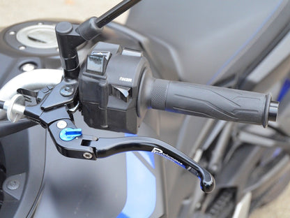 LE08 - PERFORMANCE TECHNOLOGY Yamaha Adjustable Handlebar Levers "Eco GP 1" – Accessories in the Motoraider Motorcycle Aftermarket Accessories and Parts Online Shop