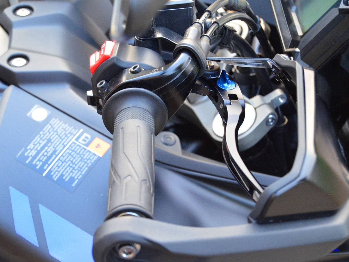 LE08 - PERFORMANCE TECHNOLOGY Yamaha Adjustable Handlebar Levers "Eco GP 1" – Accessories in the Motoraider Motorcycle Aftermarket Accessories and Parts Online Shop