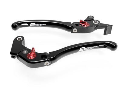 LE08 - PERFORMANCE TECHNOLOGY Yamaha Adjustable Handlebar Levers "Eco GP 1" – Accessories in the Motoraider Motorcycle Aftermarket Accessories and Parts Online Shop