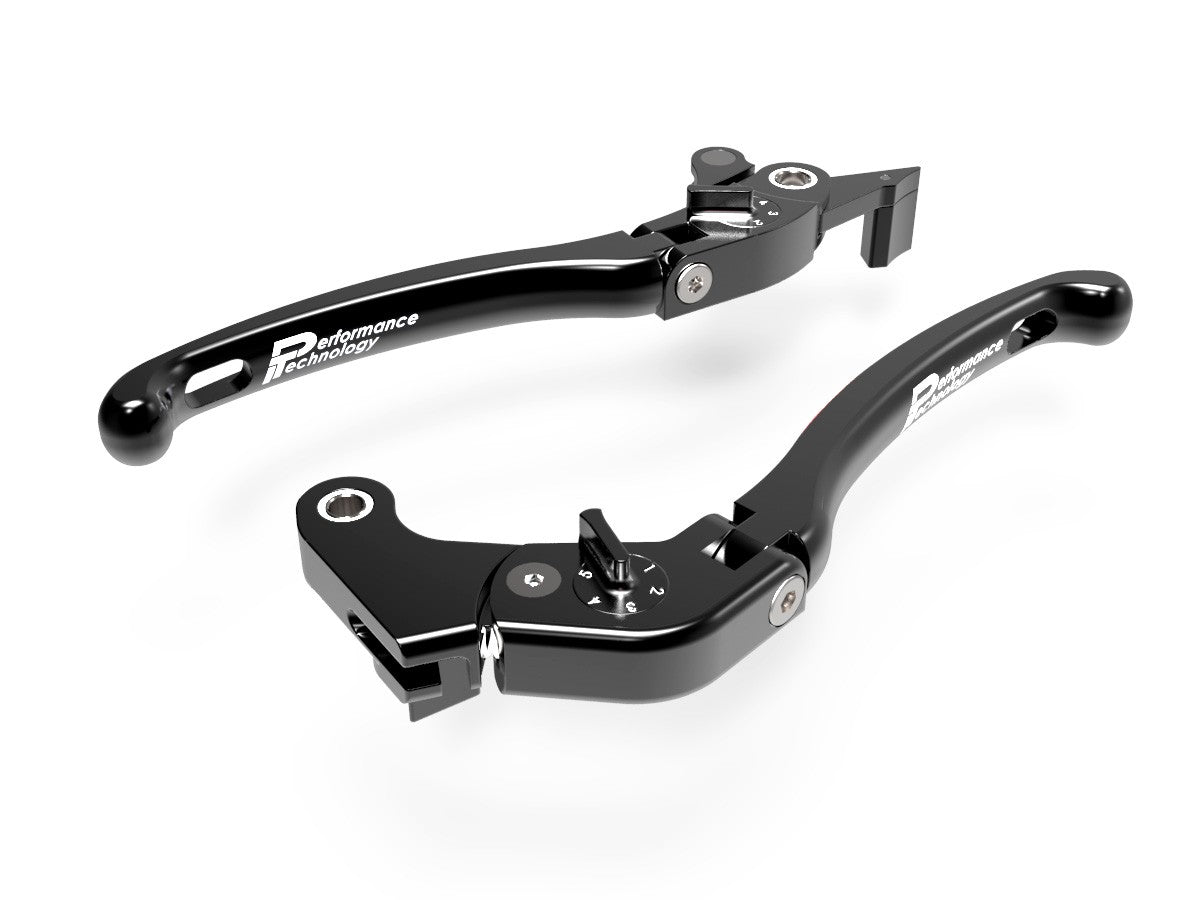 LE08 - PERFORMANCE TECHNOLOGY Yamaha Adjustable Handlebar Levers "Eco GP 1" – Accessories in the Motoraider Motorcycle Aftermarket Accessories and Parts Online Shop