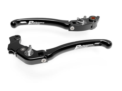LE09 - PERFORMANCE TECHNOLOGY Ducati Adjustable Handlebar Levers "Eco GP 1" – Accessories in the Motoraider Motorcycle Aftermarket Accessories and Parts Online Shop