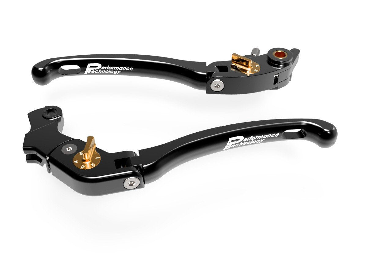 LE09 - PERFORMANCE TECHNOLOGY Ducati Adjustable Handlebar Levers "Eco GP 1" – Accessories in the Motoraider Motorcycle Aftermarket Accessories and Parts Online Shop