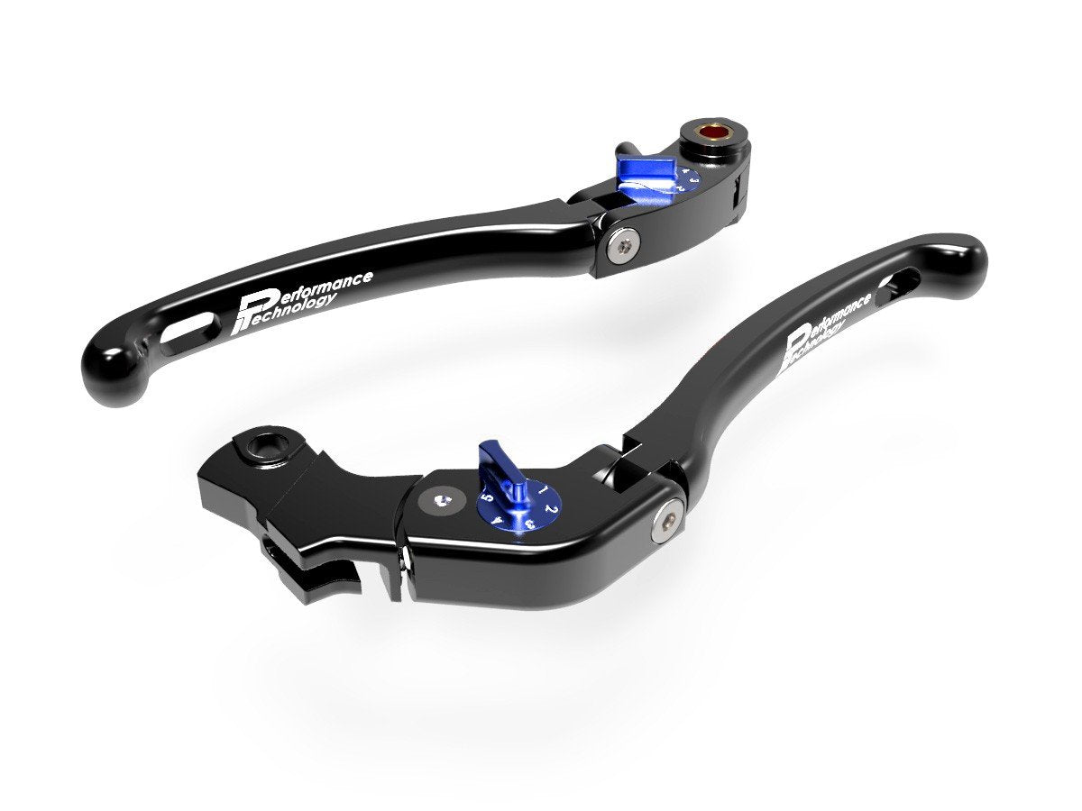 LE09 - PERFORMANCE TECHNOLOGY Ducati Adjustable Handlebar Levers "Eco GP 1" – Accessories in the Motoraider Motorcycle Aftermarket Accessories and Parts Online Shop
