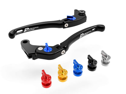 LE11 - PERFORMANCE TECHNOLOGY Yamaha YZF-R1 / YZF-R6 Handlebar Levers "Eco GP 1" (adjustable) – Accessories in the Motoraider Motorcycle Aftermarket Accessories and Parts Online Shop