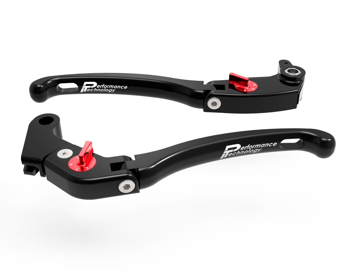 LE11 - PERFORMANCE TECHNOLOGY Yamaha YZF-R1 / YZF-R6 Handlebar Levers "Eco GP 1" (adjustable) – Accessories in the Motoraider Motorcycle Aftermarket Accessories and Parts Online Shop
