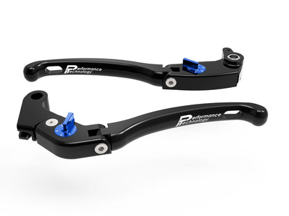 LE11 - PERFORMANCE TECHNOLOGY Yamaha YZF-R1 / YZF-R6 Handlebar Levers "Eco GP 1" (adjustable) – Accessories in the Motoraider Motorcycle Aftermarket Accessories and Parts Online Shop