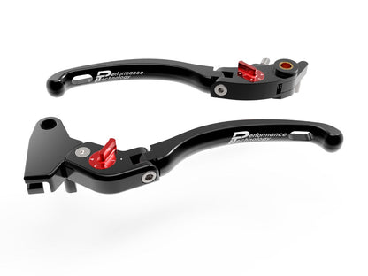 LE14 - PERFORMANCE TECHNOLOGY Triumph Adjustable Handlebar Levers "Eco GP 1" – Accessories in the Motoraider Motorcycle Aftermarket Accessories and Parts Online Shop