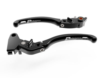 LE14 - PERFORMANCE TECHNOLOGY Triumph Adjustable Handlebar Levers "Eco GP 1" – Accessories in the Motoraider Motorcycle Aftermarket Accessories and Parts Online Shop