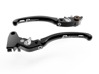 LE14 - PERFORMANCE TECHNOLOGY Triumph Adjustable Handlebar Levers "Eco GP 1" – Accessories in the Motoraider Motorcycle Aftermarket Accessories and Parts Online Shop