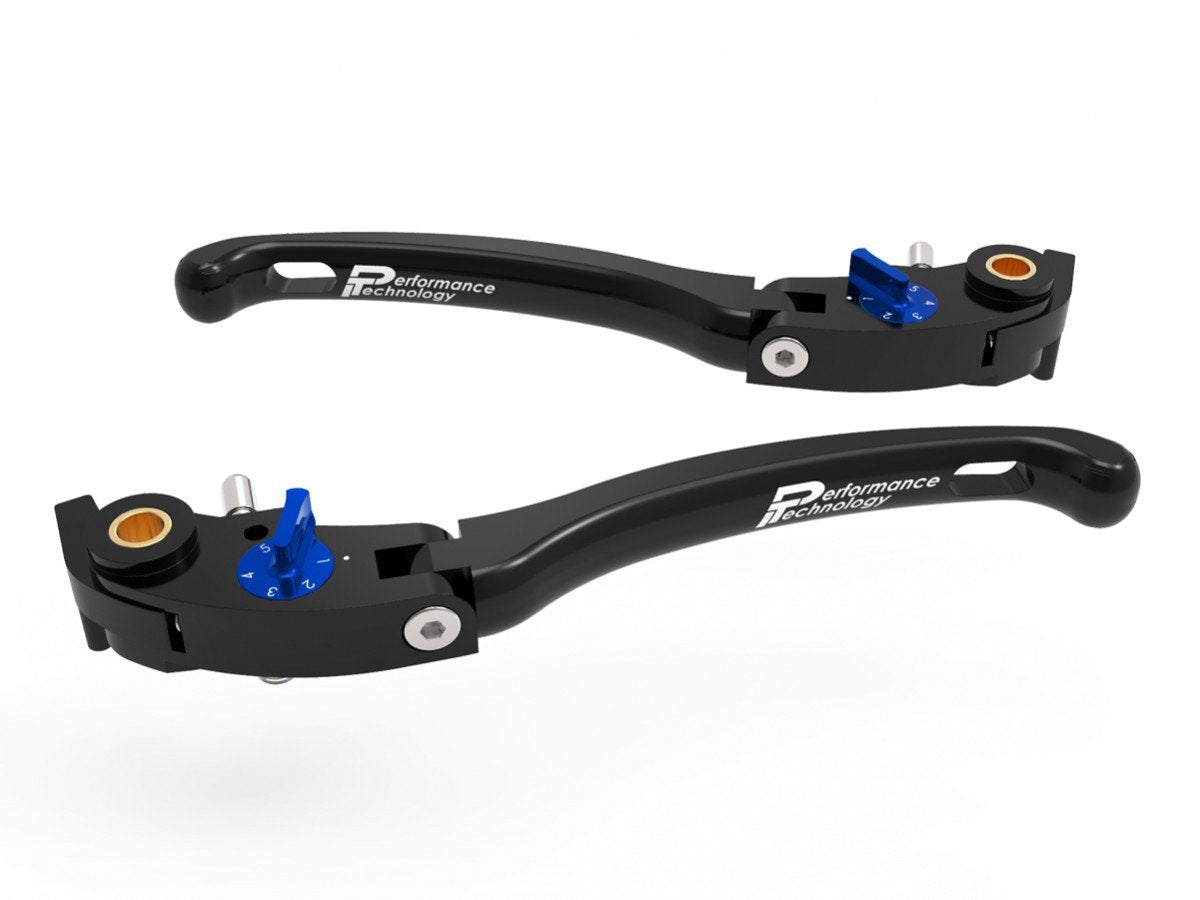 LE16 - PERFORMANCE TECHNOLOGY Ducati / Moto Guzzi / KTM Handlebar Levers "Eco GP 1" (adjustable) – Accessories in the Motoraider Motorcycle Aftermarket Accessories and Parts Online Shop