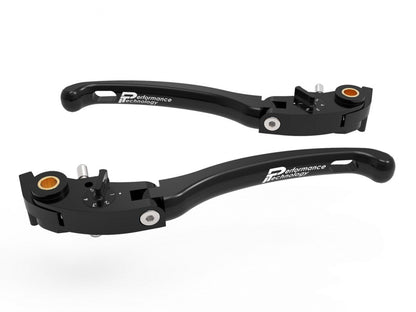 LE16 - PERFORMANCE TECHNOLOGY Ducati / Moto Guzzi / KTM Handlebar Levers "Eco GP 1" (adjustable) – Accessories in the Motoraider Motorcycle Aftermarket Accessories and Parts Online Shop