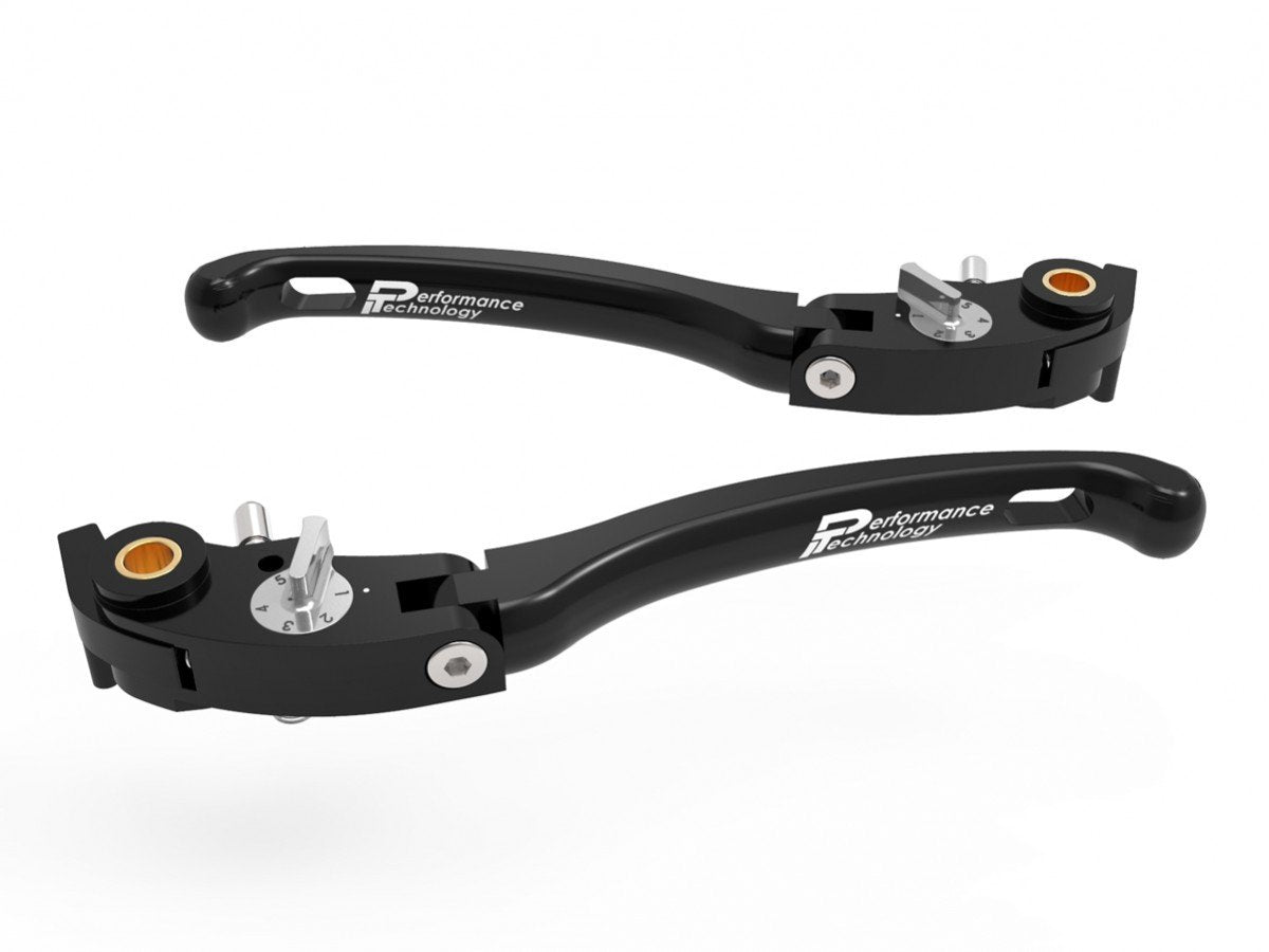 LE16 - PERFORMANCE TECHNOLOGY Ducati / Moto Guzzi / KTM Handlebar Levers "Eco GP 1" (adjustable) – Accessories in the Motoraider Motorcycle Aftermarket Accessories and Parts Online Shop