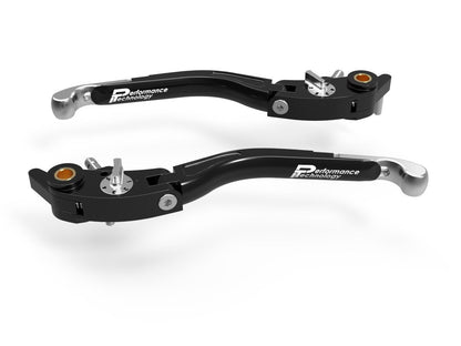 LEA01 - PERFORMANCE TECHNOLOGY Ducati / Aprilia Handlebar Levers "Eco GP 2" (adjustable) – Accessories in the Motoraider Motorcycle Aftermarket Accessories and Parts Online Shop