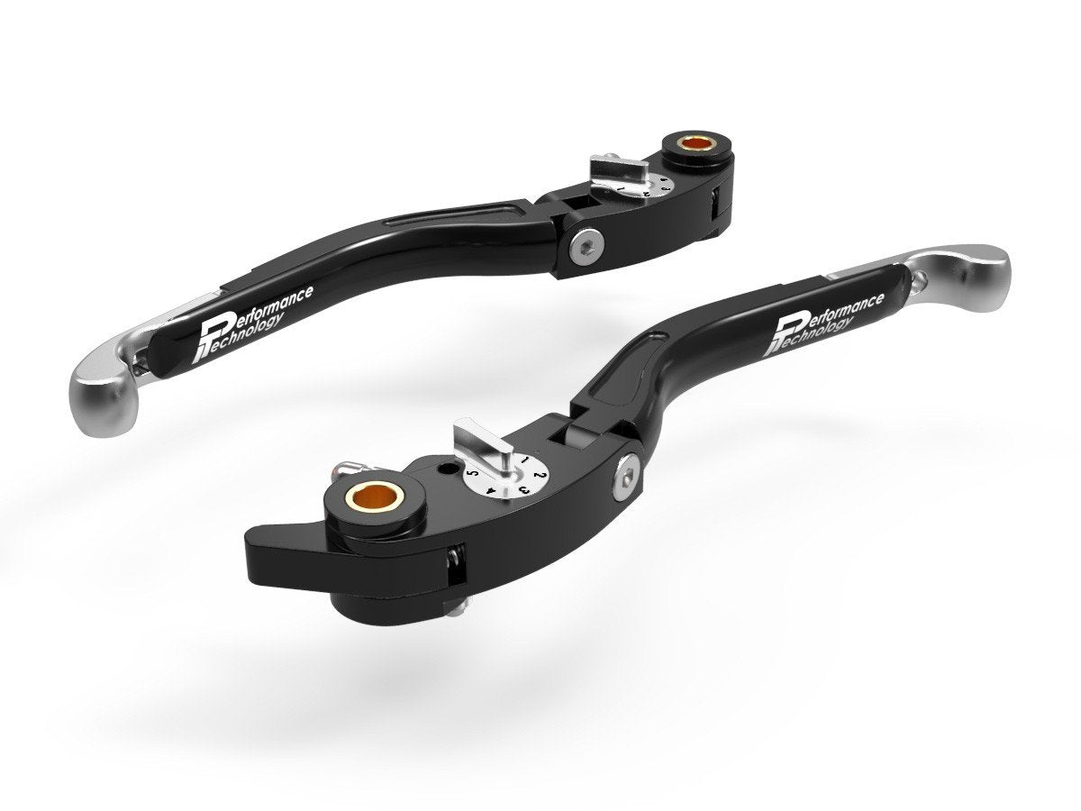 LEA01 - PERFORMANCE TECHNOLOGY Ducati / Aprilia Handlebar Levers "Eco GP 2" (adjustable) – Accessories in the Motoraider Motorcycle Aftermarket Accessories and Parts Online Shop