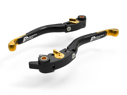 LEA01 - PERFORMANCE TECHNOLOGY Ducati / Aprilia Handlebar Levers "Eco GP 2" (adjustable) – Accessories in the Motoraider Motorcycle Aftermarket Accessories and Parts Online Shop
