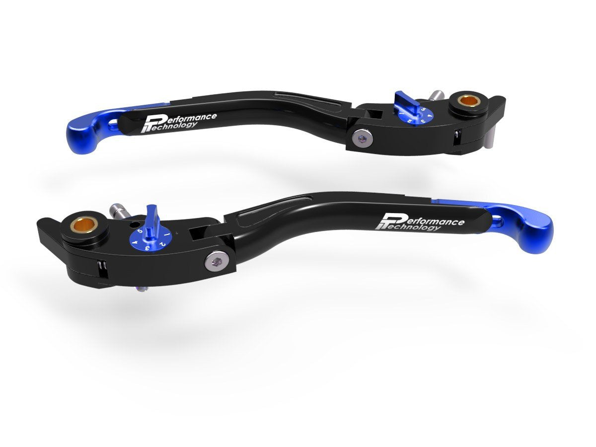 LEA01 - PERFORMANCE TECHNOLOGY Ducati / Aprilia Handlebar Levers "Eco GP 2" (adjustable) – Accessories in the Motoraider Motorcycle Aftermarket Accessories and Parts Online Shop