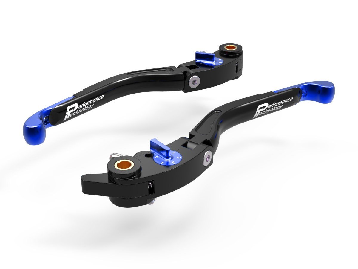LEA01 - PERFORMANCE TECHNOLOGY Ducati / Aprilia Handlebar Levers "Eco GP 2" (adjustable) – Accessories in the Motoraider Motorcycle Aftermarket Accessories and Parts Online Shop