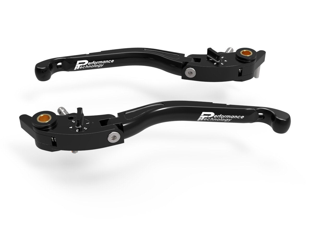 LEA01 - PERFORMANCE TECHNOLOGY Ducati / Aprilia Handlebar Levers "Eco GP 2" (adjustable) – Accessories in the Motoraider Motorcycle Aftermarket Accessories and Parts Online Shop
