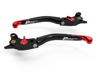 LEA02 - PERFORMANCE TECHNOLOGY Ducati / Aprilia "Eco GP 2" Adjustable Handlebar Levers – Accessories in the Motoraider Motorcycle Aftermarket Accessories and Parts Online Shop