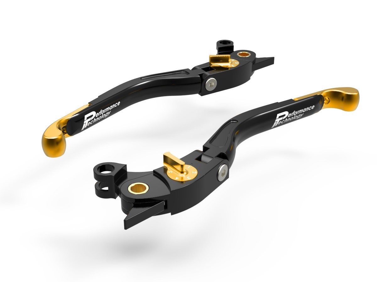 LEA02 - PERFORMANCE TECHNOLOGY Ducati / Aprilia "Eco GP 2" Adjustable Handlebar Levers – Accessories in the Motoraider Motorcycle Aftermarket Accessories and Parts Online Shop
