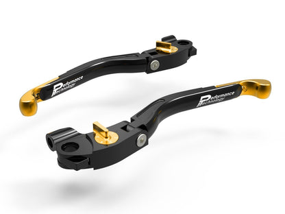 LEA03 - PERFORMANCE TECHNOLOGY Ducati Adjustable Handlebar Levers "Eco GP 2" – Accessories in the Motoraider Motorcycle Aftermarket Accessories and Parts Online Shop
