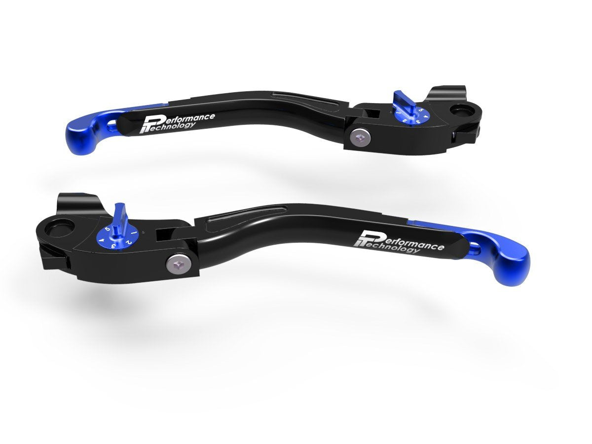 LEA03 - PERFORMANCE TECHNOLOGY Ducati Adjustable Handlebar Levers "Eco GP 2" – Accessories in the Motoraider Motorcycle Aftermarket Accessories and Parts Online Shop