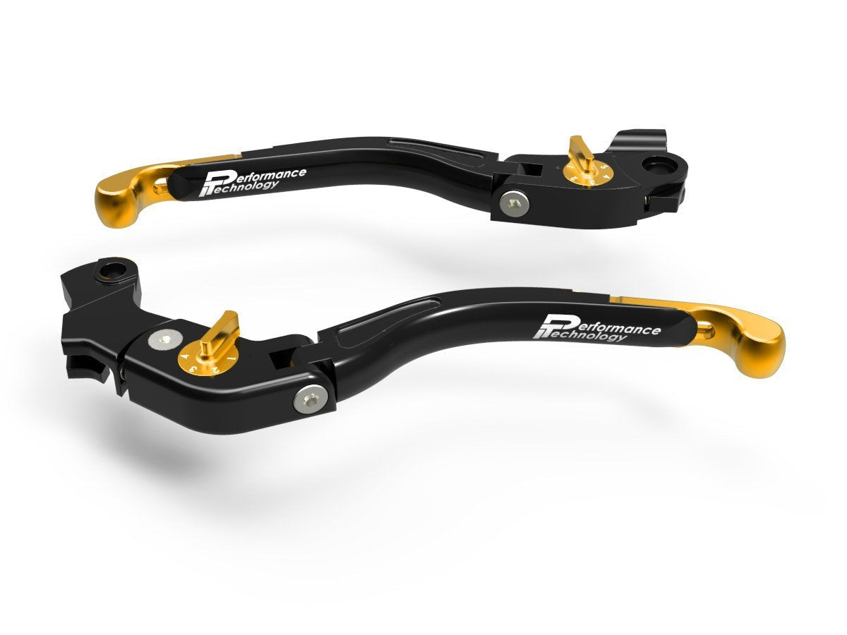 LEA04 - PERFORMANCE TECHNOLOGY Ducati Adjustable Handlebar Levers "Eco GP 2" – Accessories in the Motoraider Motorcycle Aftermarket Accessories and Parts Online Shop