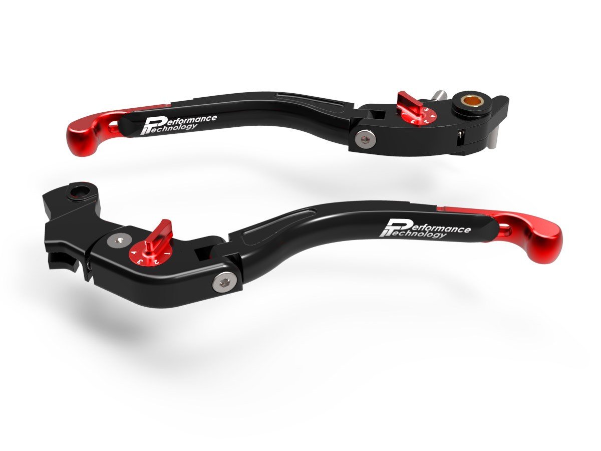 LEA05 - PERFORMANCE TECHNOLOGY Ducati Adjustable Handlebar Levers "Eco GP 2" – Accessories in the Motoraider Motorcycle Aftermarket Accessories and Parts Online Shop