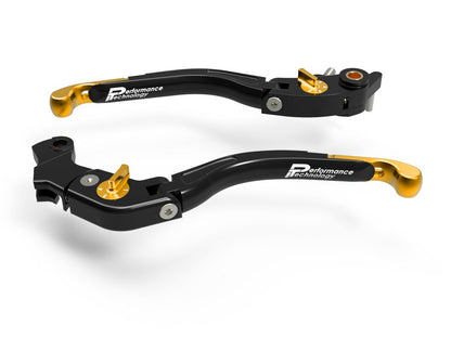 LEA05 - PERFORMANCE TECHNOLOGY Ducati Adjustable Handlebar Levers "Eco GP 2" – Accessories in the Motoraider Motorcycle Aftermarket Accessories and Parts Online Shop