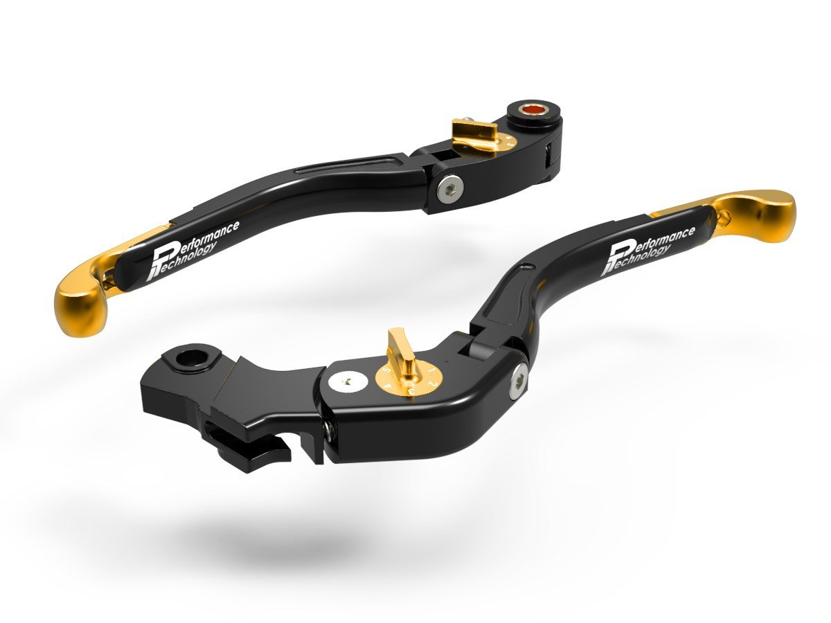 LEA05 - PERFORMANCE TECHNOLOGY Ducati Adjustable Handlebar Levers "Eco GP 2" – Accessories in the Motoraider Motorcycle Aftermarket Accessories and Parts Online Shop