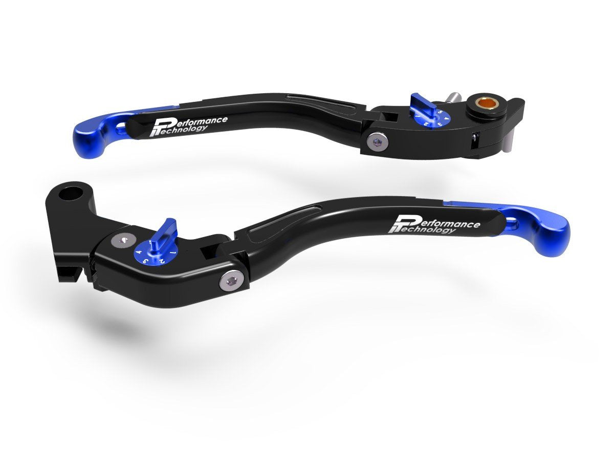 LEA06 - PERFORMANCE TECHNOLOGY Aprilia / Yamaha Adjustable Handlebar Levers "Eco GP 2" – Accessories in the Motoraider Motorcycle Aftermarket Accessories and Parts Online Shop