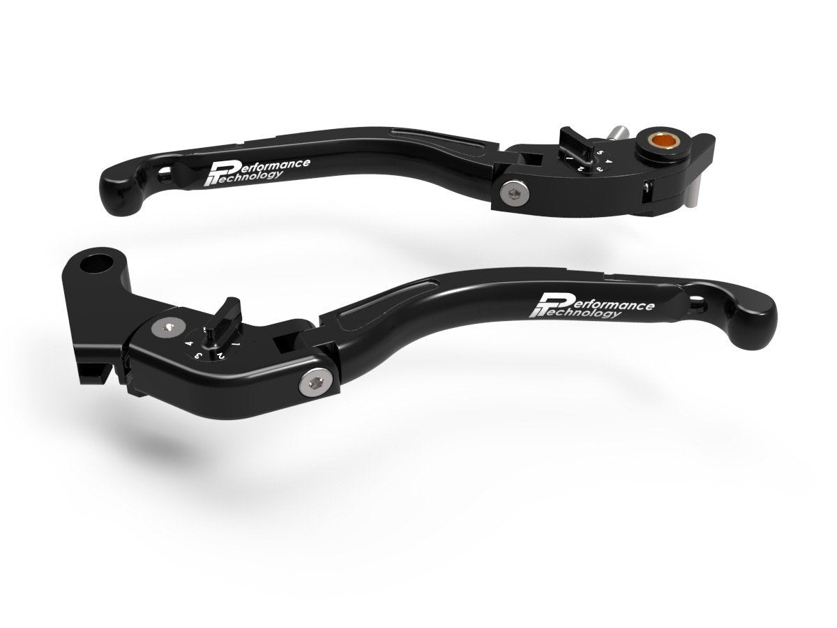 LEA06 - PERFORMANCE TECHNOLOGY Aprilia / Yamaha Adjustable Handlebar Levers "Eco GP 2" – Accessories in the Motoraider Motorcycle Aftermarket Accessories and Parts Online Shop