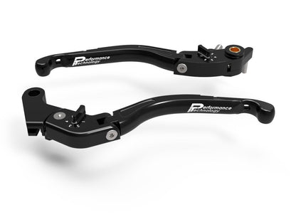 LEA06 - PERFORMANCE TECHNOLOGY Aprilia / Yamaha Adjustable Handlebar Levers "Eco GP 2" – Accessories in the Motoraider Motorcycle Aftermarket Accessories and Parts Online Shop