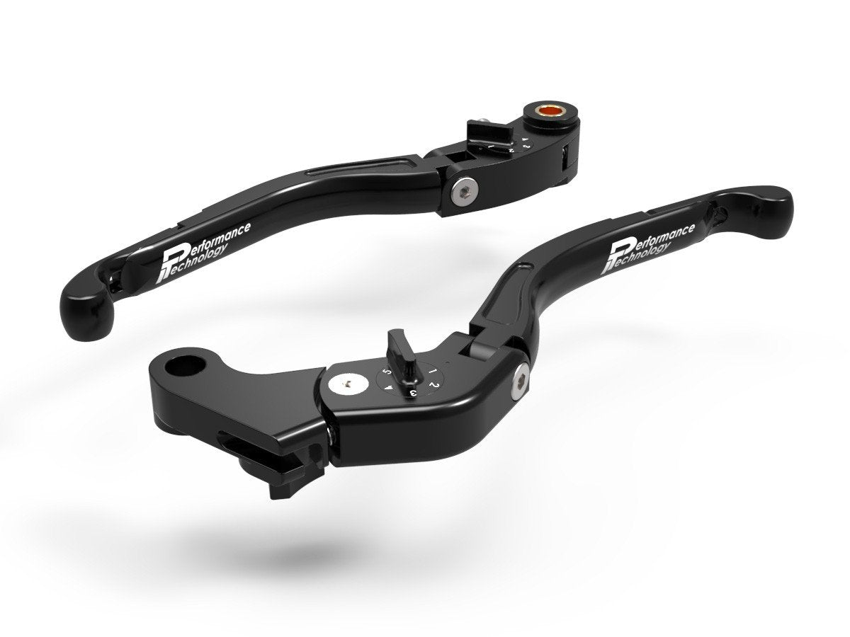 LEA06 - PERFORMANCE TECHNOLOGY Aprilia / Yamaha Adjustable Handlebar Levers "Eco GP 2" – Accessories in the Motoraider Motorcycle Aftermarket Accessories and Parts Online Shop