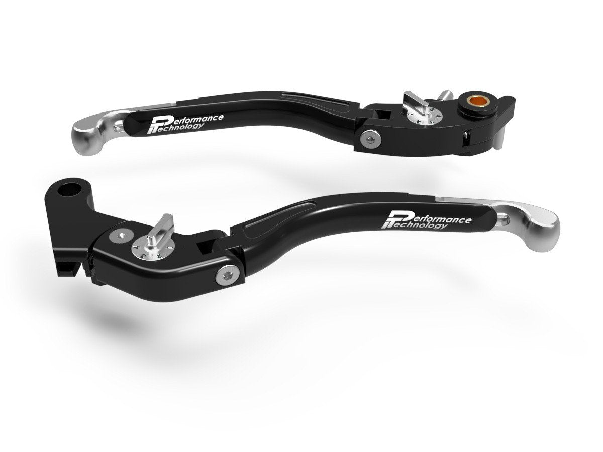 LEA06 - PERFORMANCE TECHNOLOGY Aprilia / Yamaha Adjustable Handlebar Levers "Eco GP 2" – Accessories in the Motoraider Motorcycle Aftermarket Accessories and Parts Online Shop