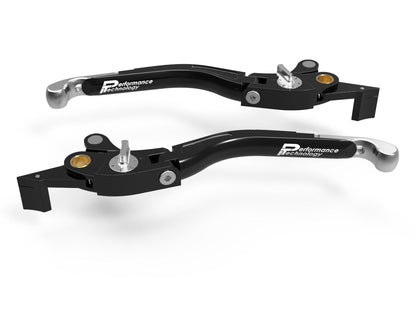 LEA07 - PERFORMANCE TECHNOLOGY Yamaha T-MAX Adjustable Handlebar Levers "Eco GP 2" – Accessories in the Motoraider Motorcycle Aftermarket Accessories and Parts Online Shop