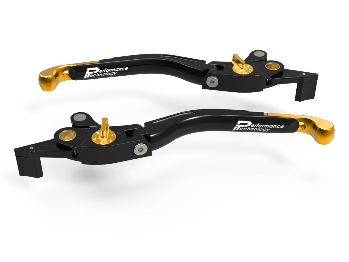 LEA07 - PERFORMANCE TECHNOLOGY Yamaha T-MAX Adjustable Handlebar Levers "Eco GP 2" – Accessories in the Motoraider Motorcycle Aftermarket Accessories and Parts Online Shop